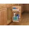 Rev-A-Shelf Maple Wood; Steel, Natural Maple, 10.5 in W, 18.5 in H, 5 in D 4SBSU-15 - alternate 3